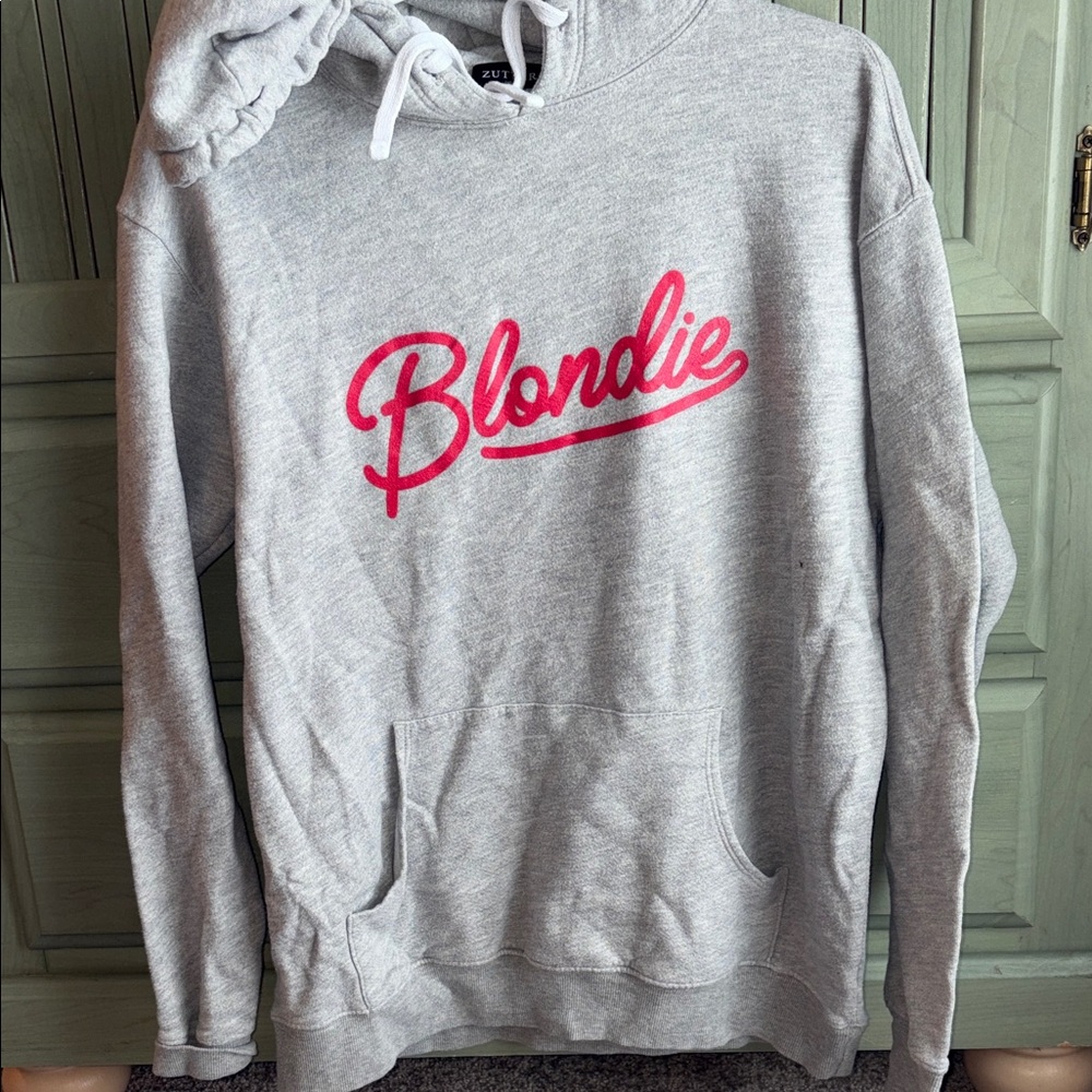 Blondie Small Gray Hoodie